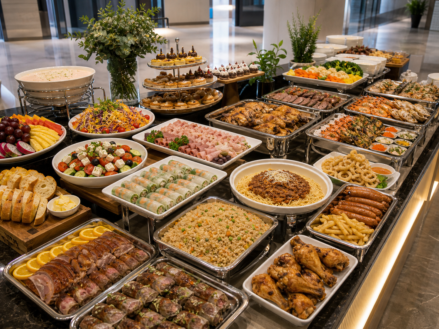Buffet Menu 1 của CTH Catering