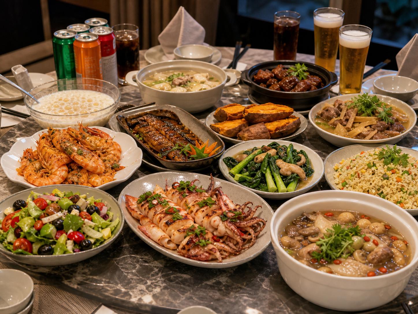 Set Menu 10 của CTH Catering