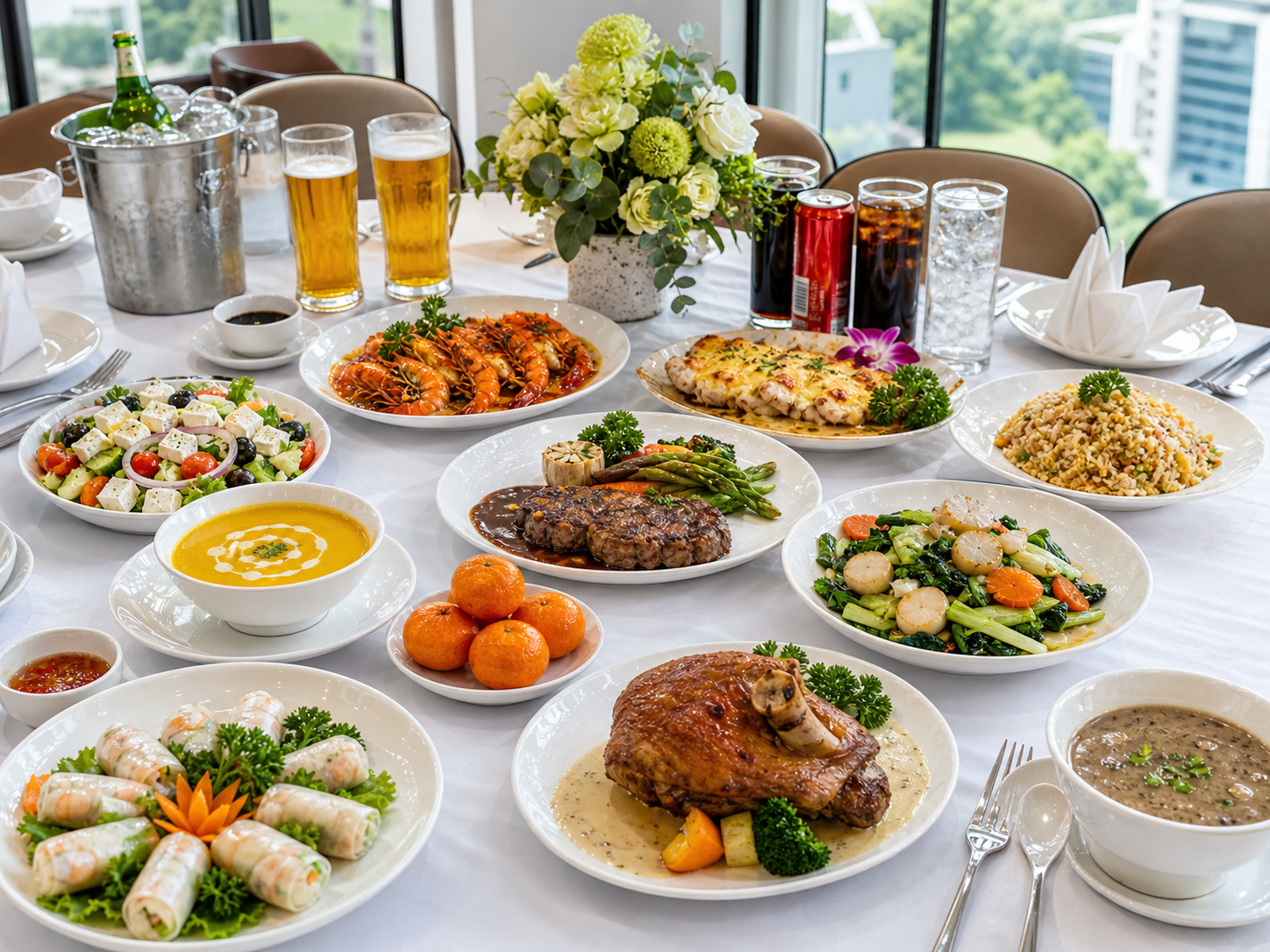 Set Menu 12 của CTH Catering
