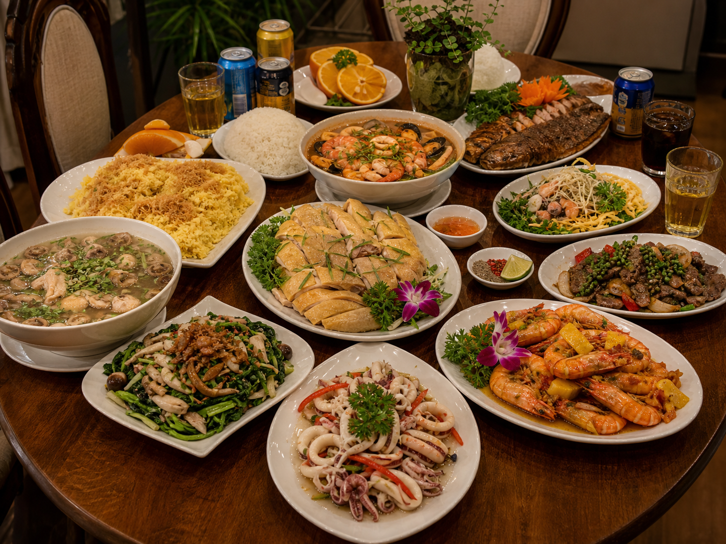 Set Menu 13 của CTH Catering