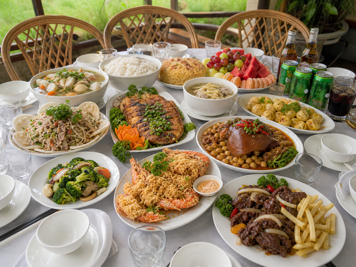 Set Menu 4 của CTH Catering