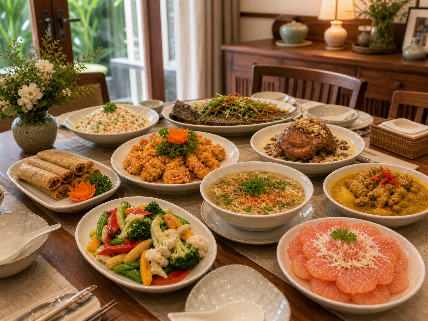 Set Menu 5 của CTH Catering