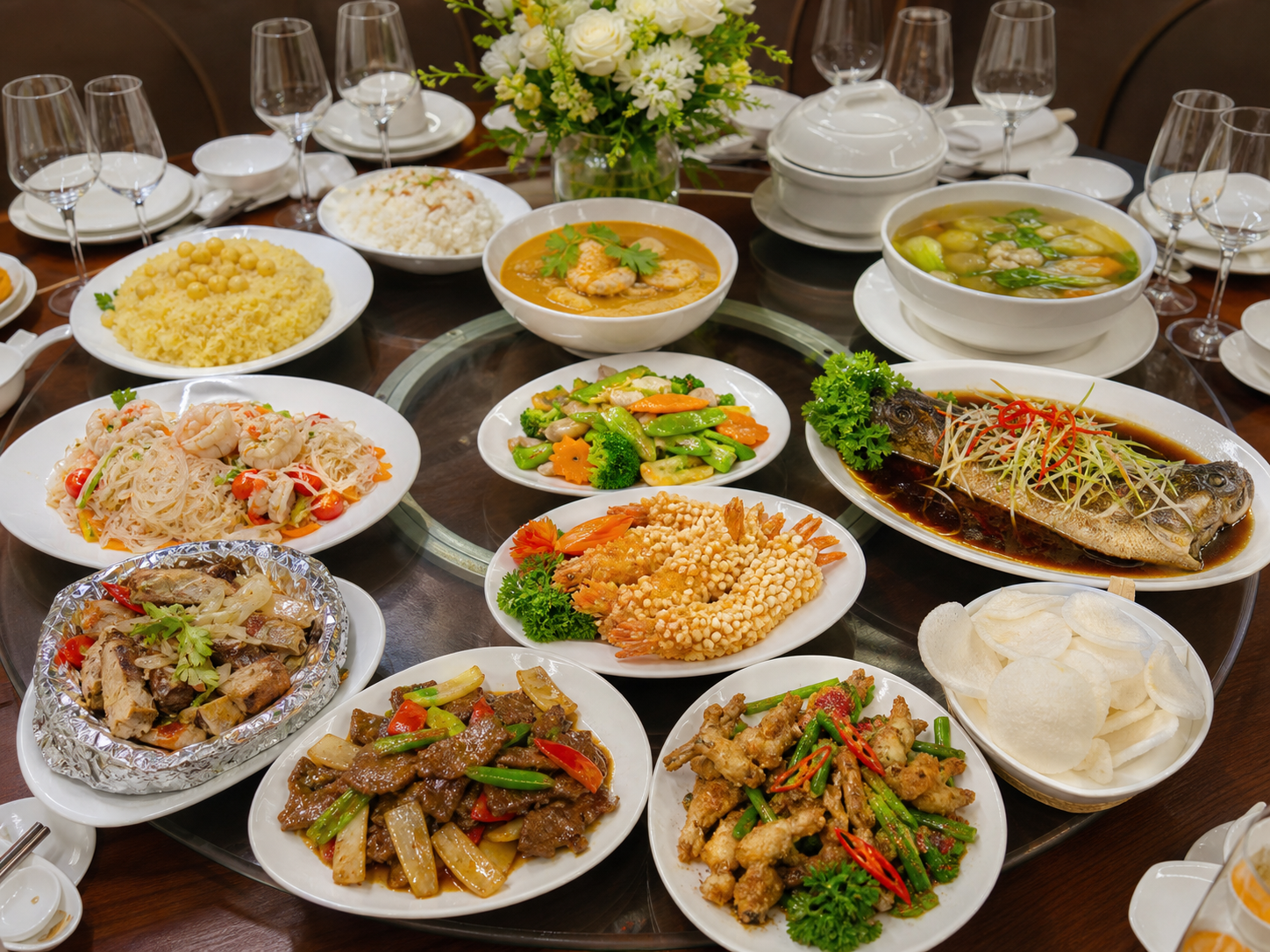 Set Menu 6 của CTH Catering