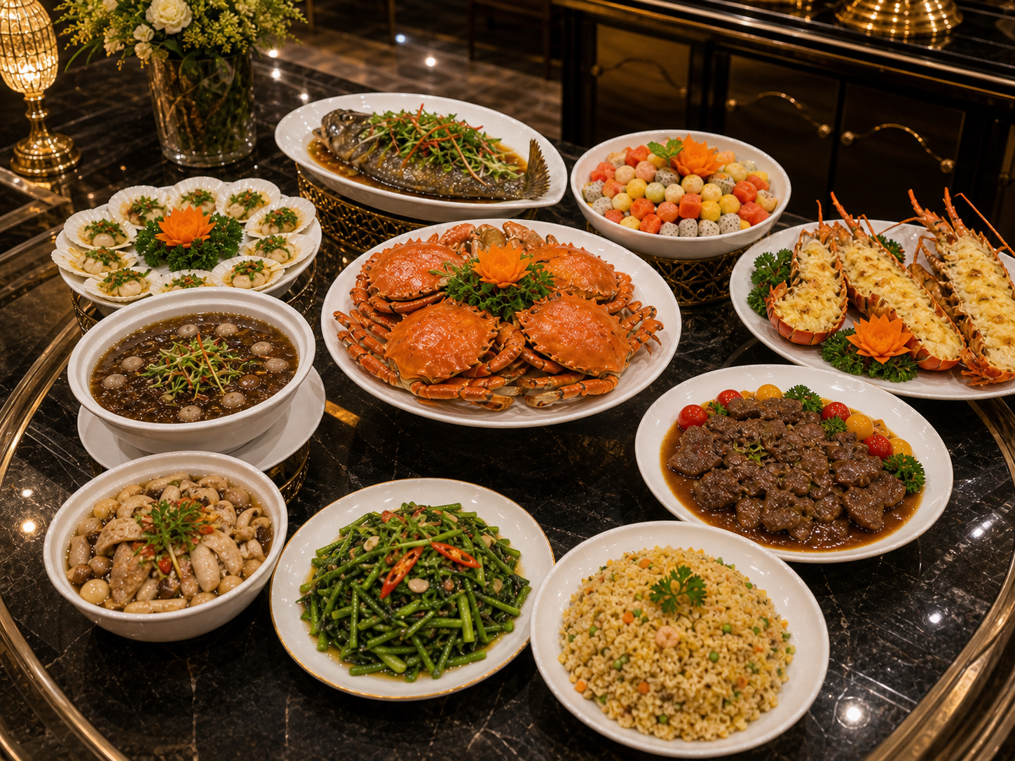 Set Menu 8 của CTH Catering