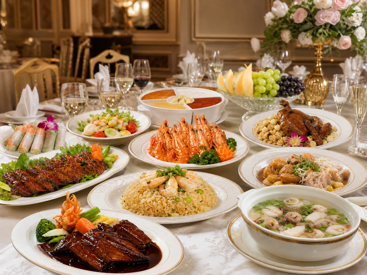 Set Menu 9 của CTH Catering